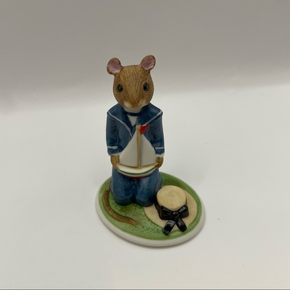 Franklin Mint Woodmouse Family Rupert Figurine - Picture 1 of 6
